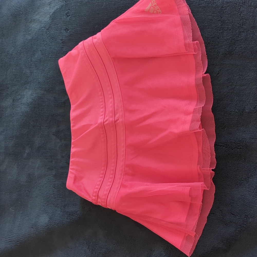 Adidas Girls Pink Skirt, Small
